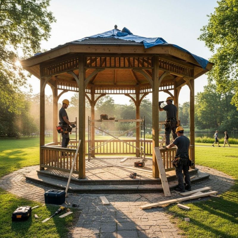 Octagonal Gazebo Installation Service