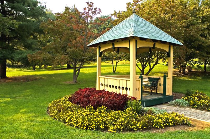Octagonal Gazebo Installation